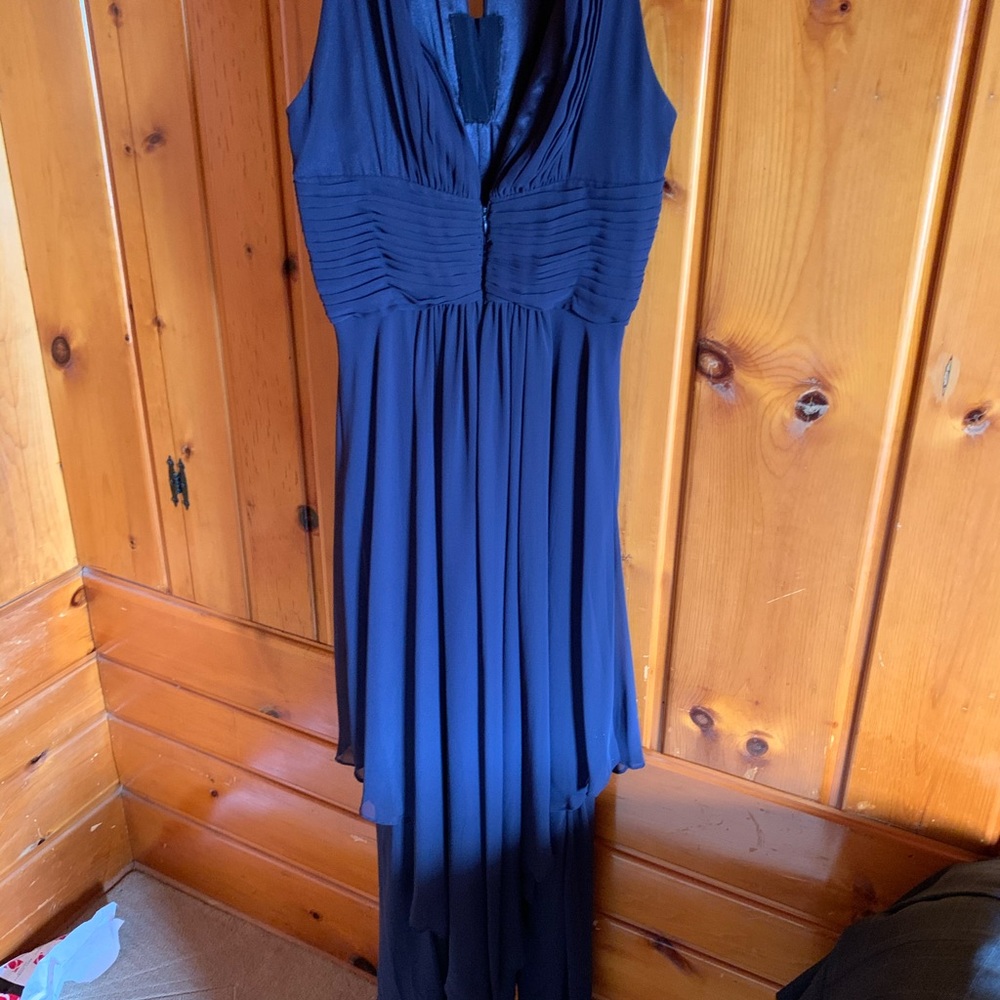 Blue formal gown